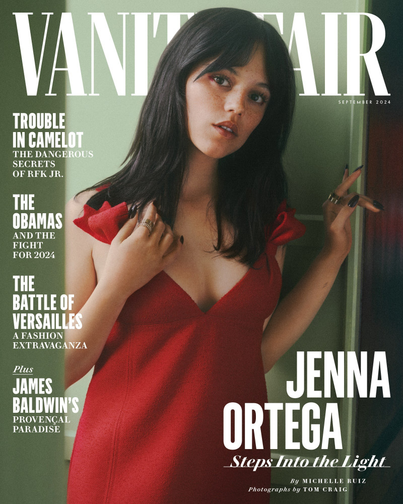 Jenna Ortega featured on the Vanity Fair USA cover from September 2024