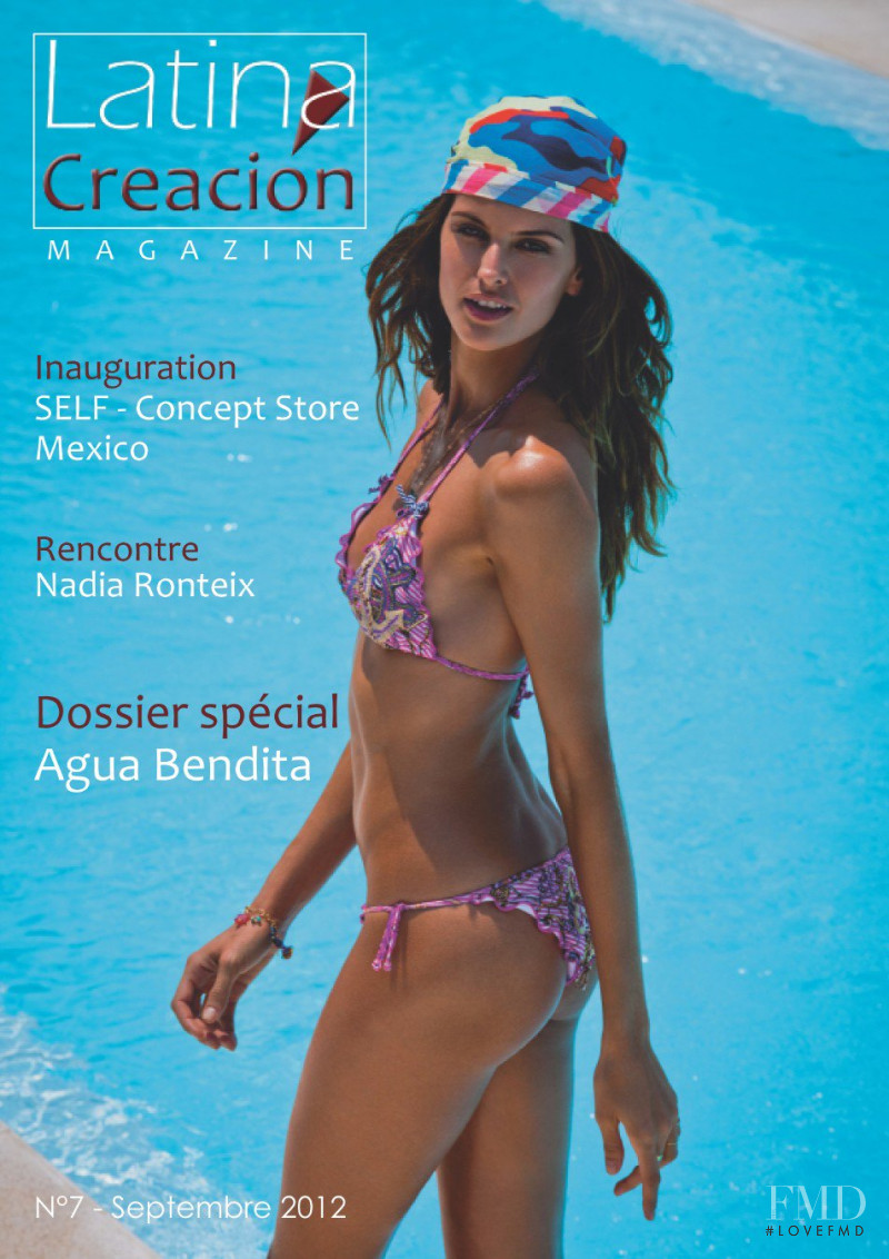 Izabel Goulart featured on the Latina Creacion cover from September 2012