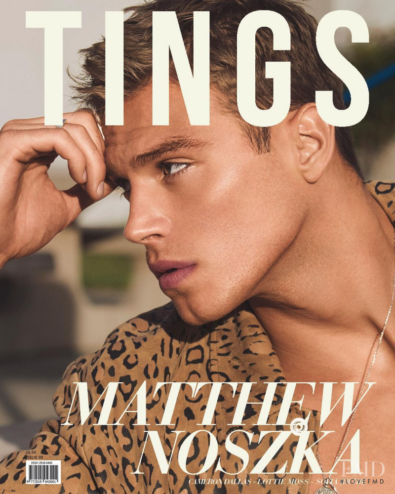 Matthew Noszka featured on the Tings London cover from July 2017