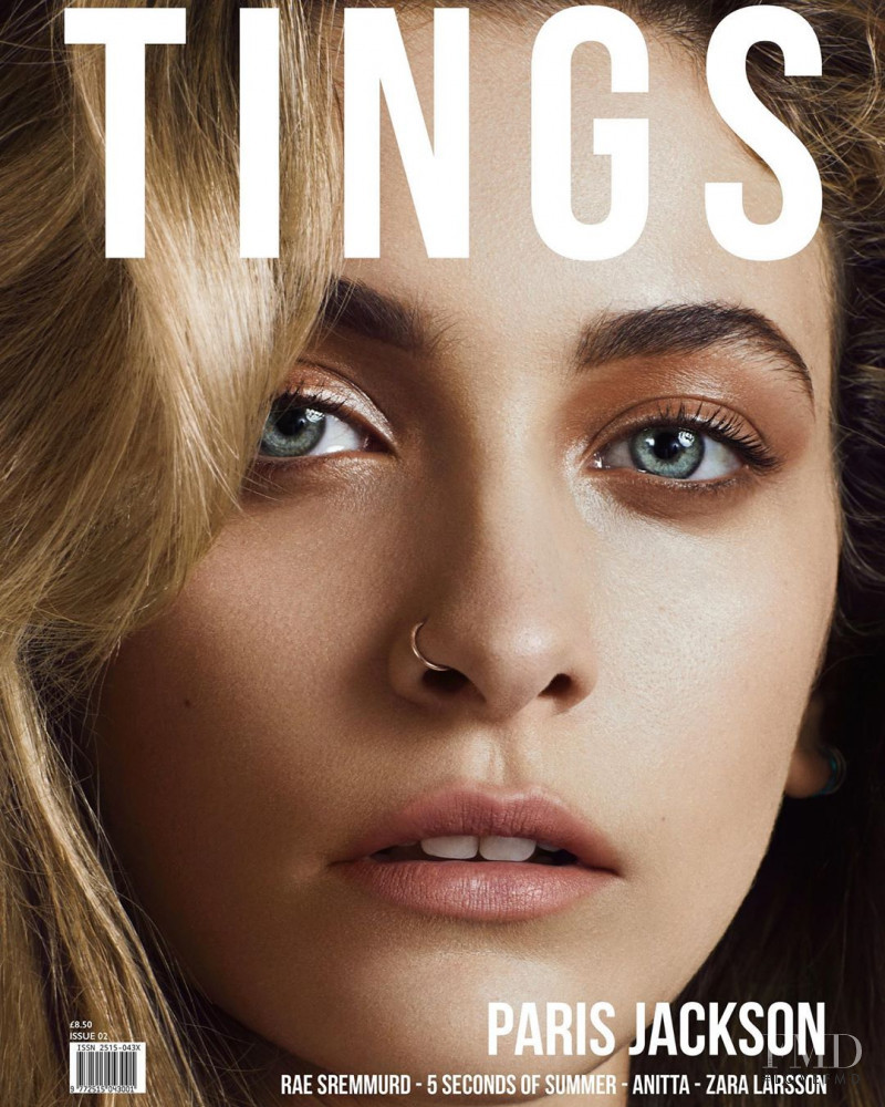 Paris Jackson featured on the Tings London cover from December 2018