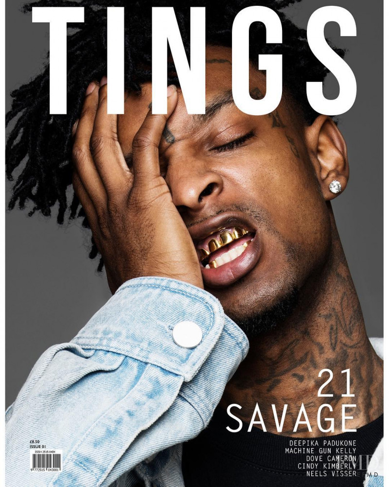 21 Savage featured on the Tings London cover from June 2018