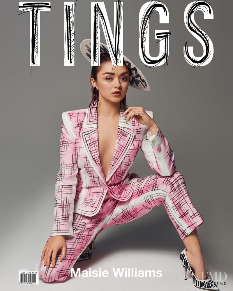 Maisie Williams featured on the Tings London cover from June 2019