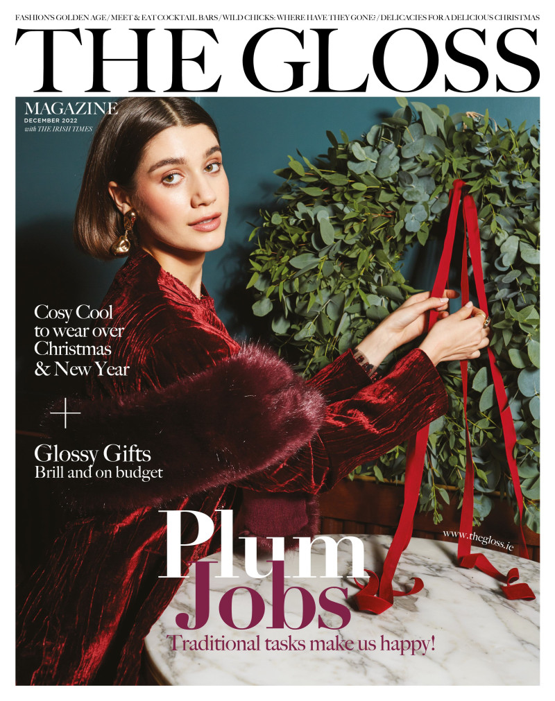  featured on the The Gloss cover from December 2022