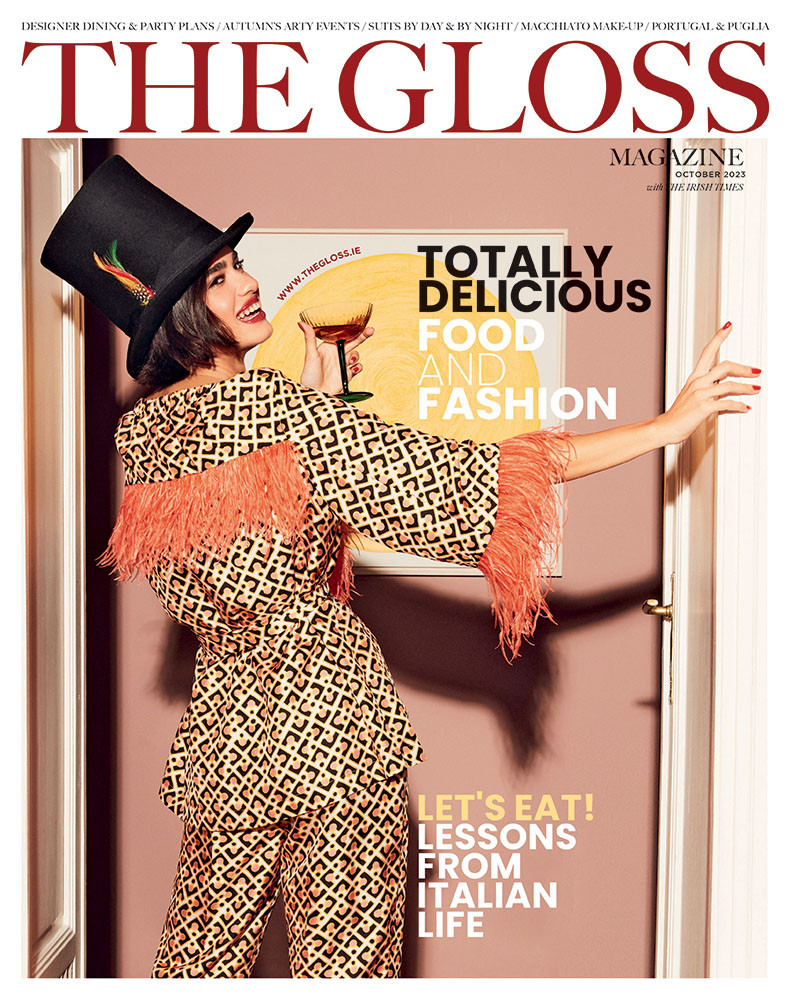  featured on the The Gloss cover from October 2023