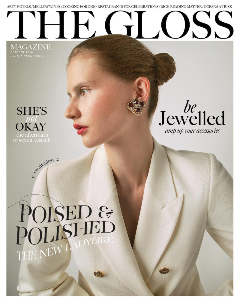  featured on the The Gloss cover from October 2024