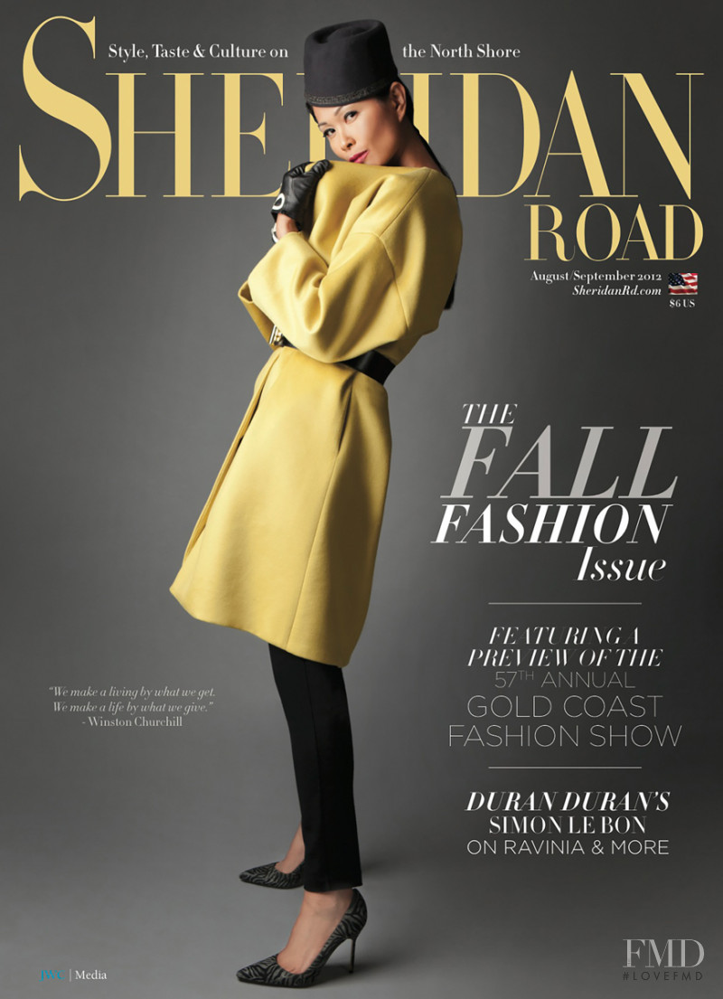 Eleanor Simon featured on the Sheridan Road cover from August 2012