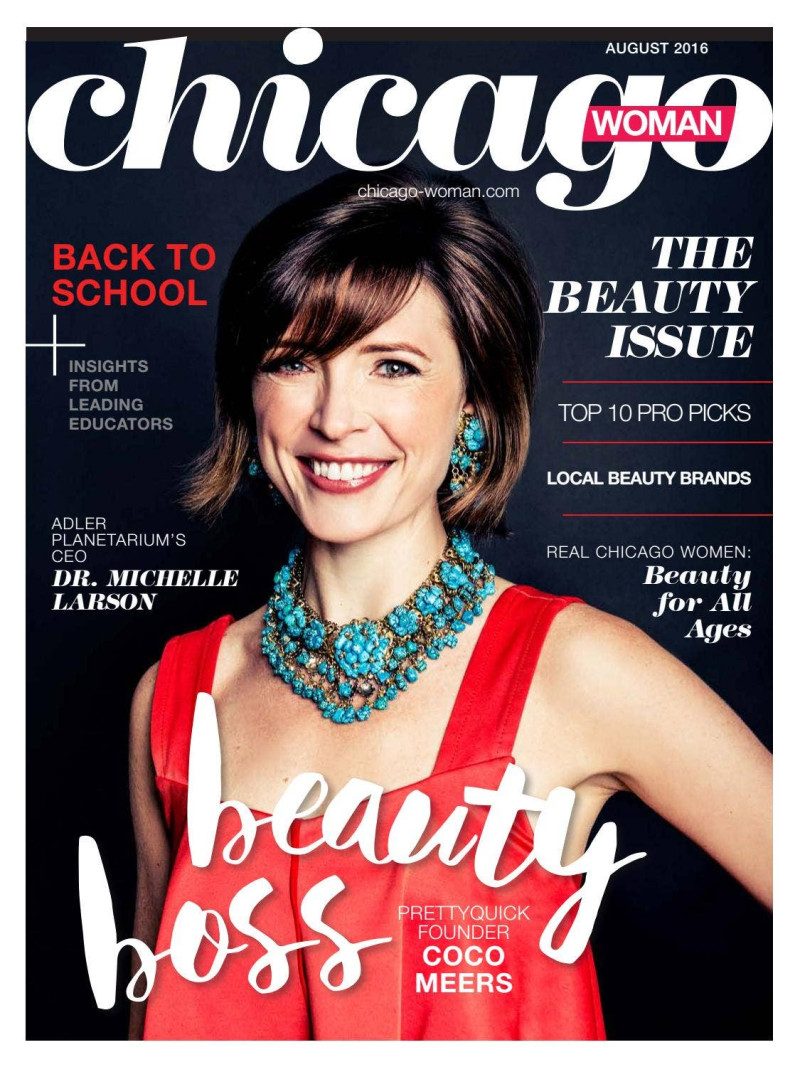  featured on the Chicago Woman cover from August 2016