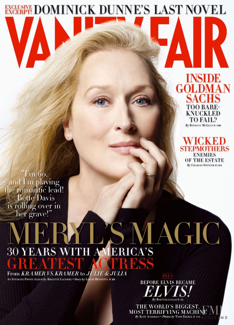  featured on the Vanity Fair UK cover from January 2010