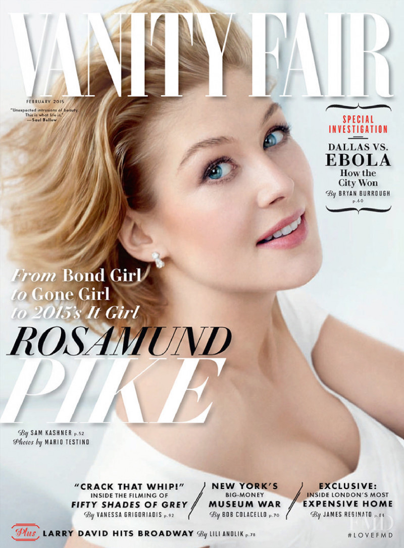  featured on the Vanity Fair UK cover from February 2015