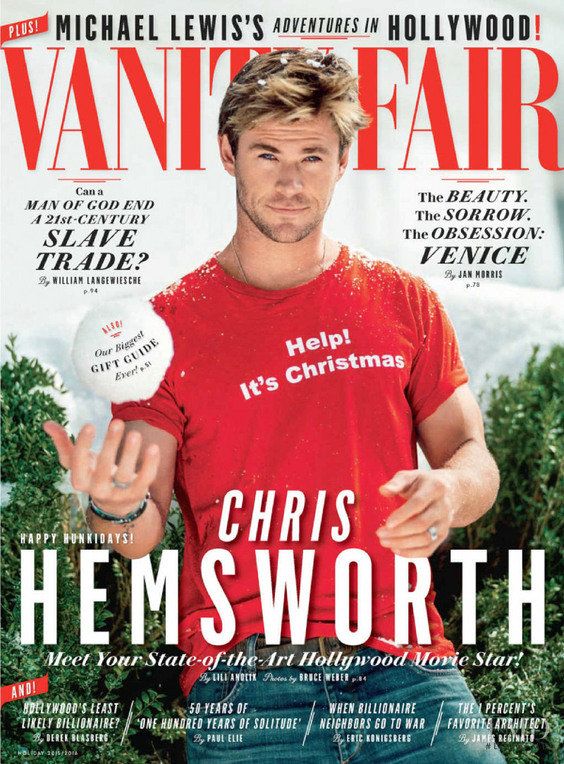  featured on the Vanity Fair UK cover from January 2016