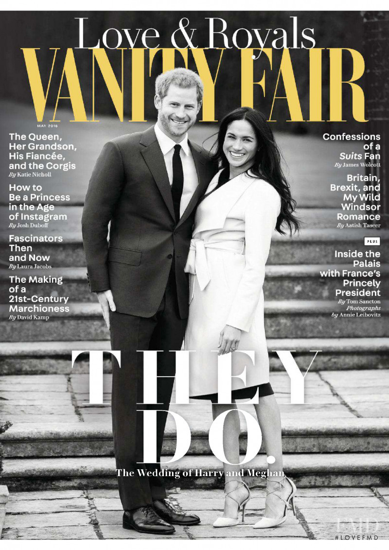 Prince Harry & Meghan Markle featured on the Vanity Fair UK cover from May 2018