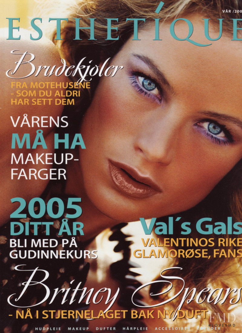 Carolyn Murphy featured on the Esthetique cover from June 2005