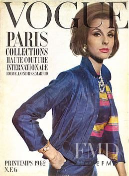  featured on the Vogue France cover from September 1963