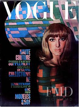  featured on the Vogue France cover from March 1965