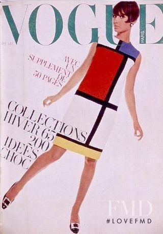  featured on the Vogue France cover from September 1965