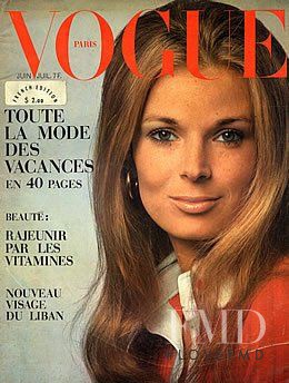  featured on the Vogue France cover from June 1969