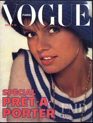  featured on the Vogue France cover from February 1974