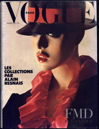  featured on the Vogue France cover from March 1978