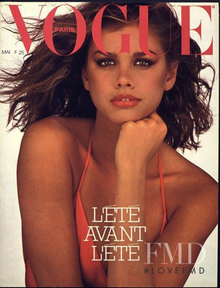  featured on the Vogue France cover from May 1979