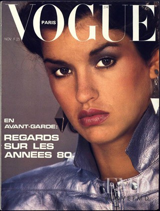  featured on the Vogue France cover from November 1979