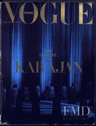  featured on the Vogue France cover from December 1980
