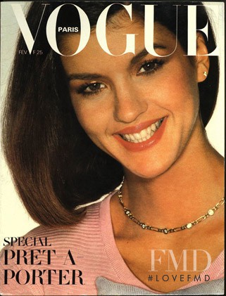  featured on the Vogue France cover from February 1980