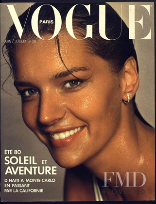  featured on the Vogue France cover from July 1980