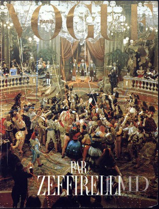  featured on the Vogue France cover from December 1984