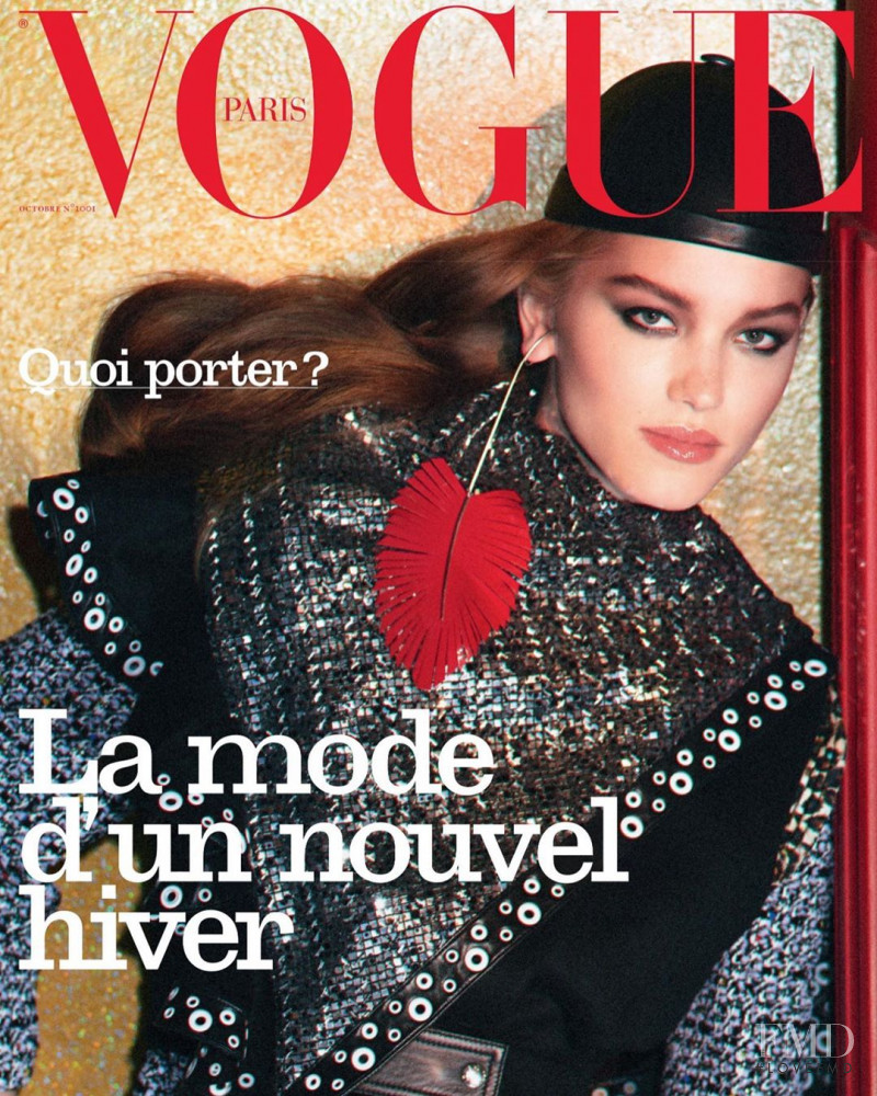Laurijn Bijnen featured on the Vogue France cover from October 2019
