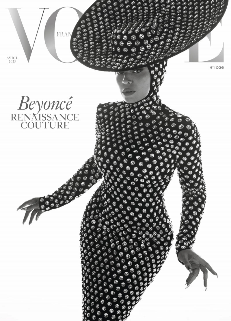 Beyoncé Knowles-Carter  featured on the Vogue France cover from April 2023