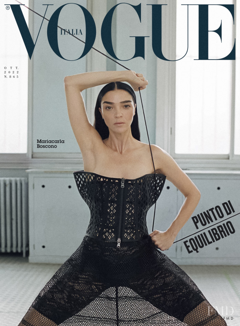 Michelle Yeoh featured on the Vogue China cover from October 2022