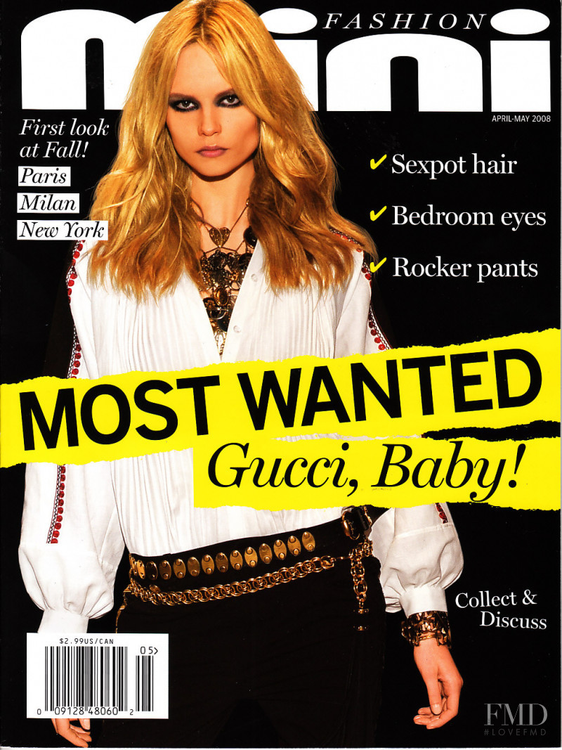 Natasha Poly featured on the The Daily Mini cover from April 2008