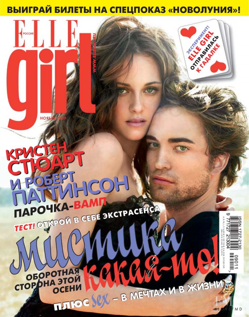  featured on the Elle Girl Russia cover from November 2009