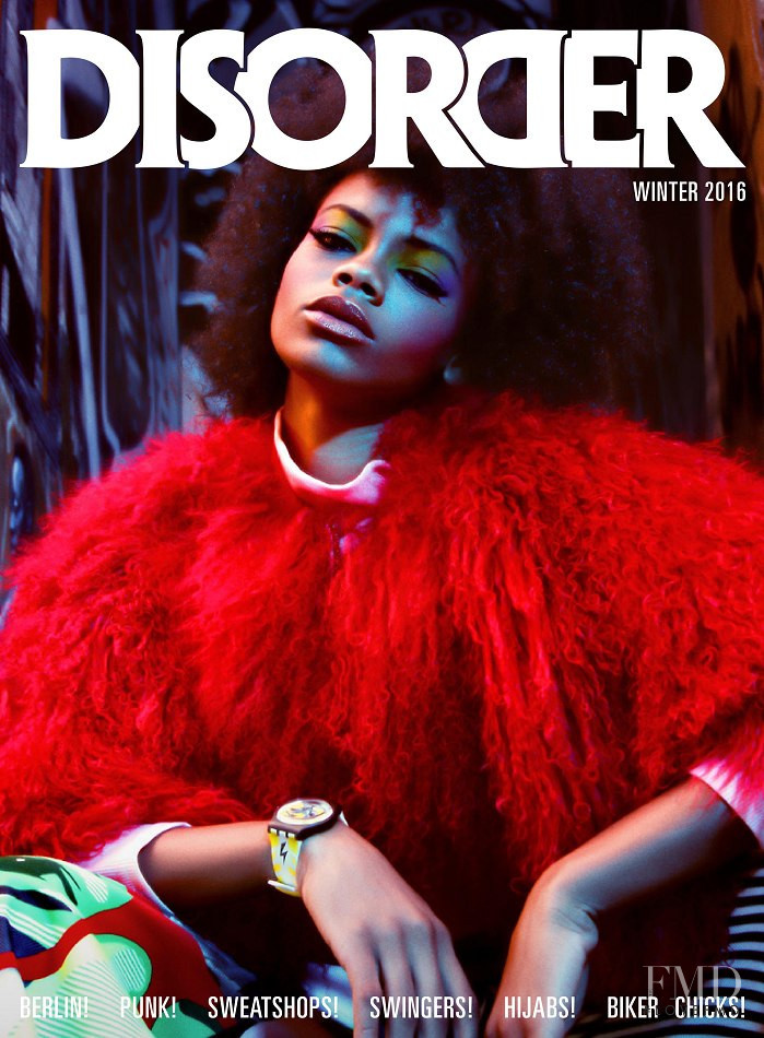 Aaliyah Hydes featured on the Disorder cover from November 2016