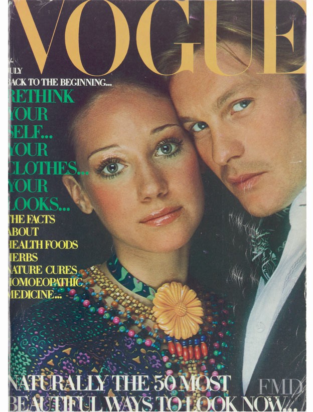  featured on the Vogue UK cover from July 1970