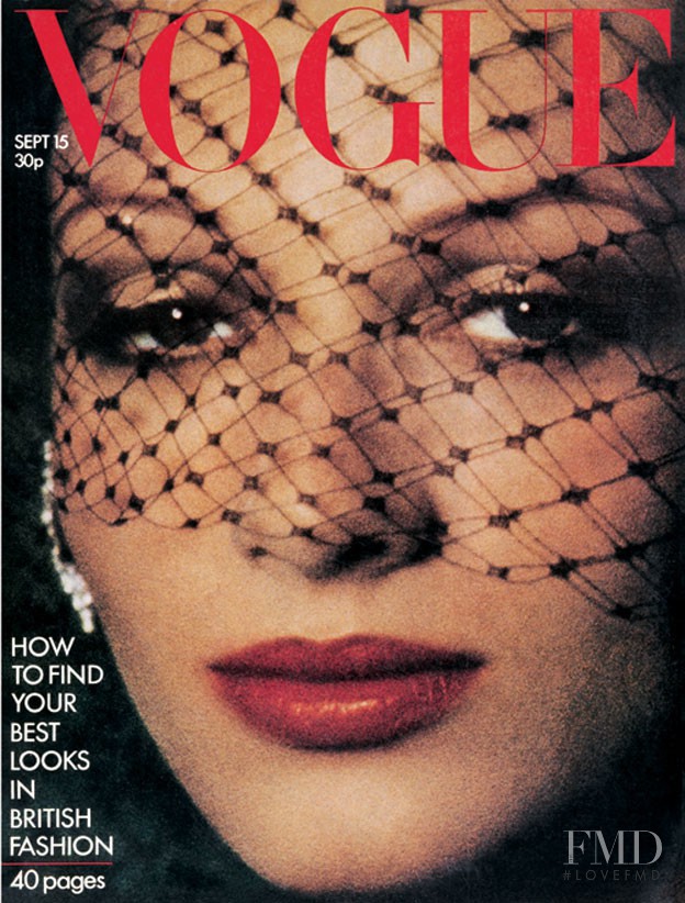  featured on the Vogue UK cover from September 1973