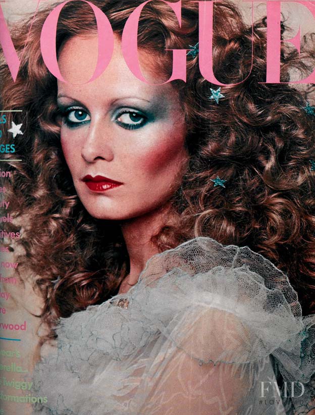  featured on the Vogue UK cover from December 1974