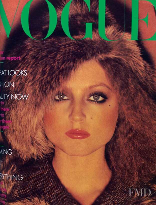  featured on the Vogue UK cover from November 1974