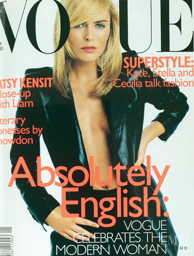  featured on the Vogue UK cover from January 1997