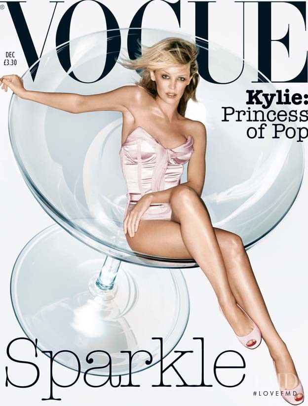  featured on the Vogue UK cover from December 2003