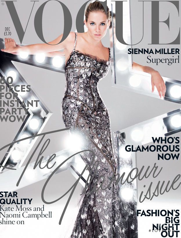  featured on the Vogue UK cover from December 2007