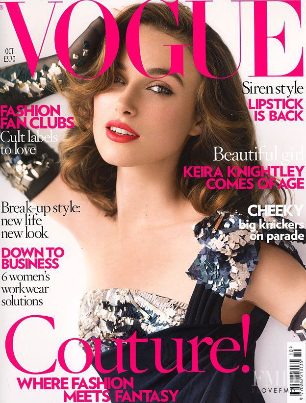  featured on the Vogue UK cover from October 2007