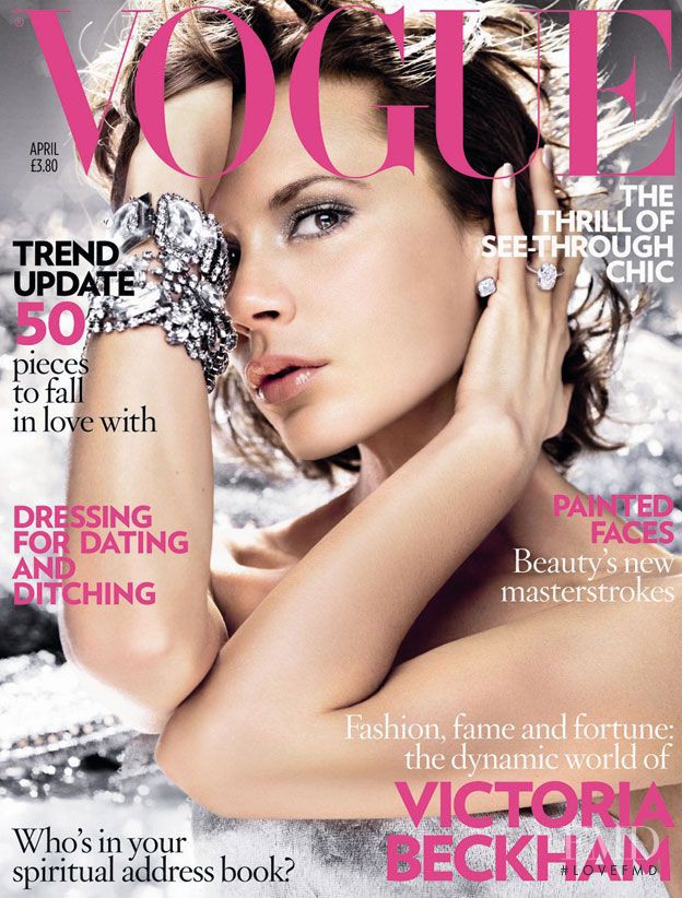  featured on the Vogue UK cover from April 2008