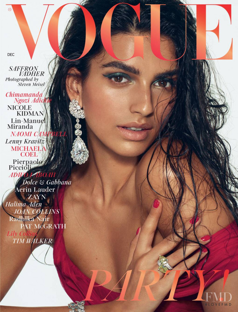  featured on the Vogue UK cover from December 2018