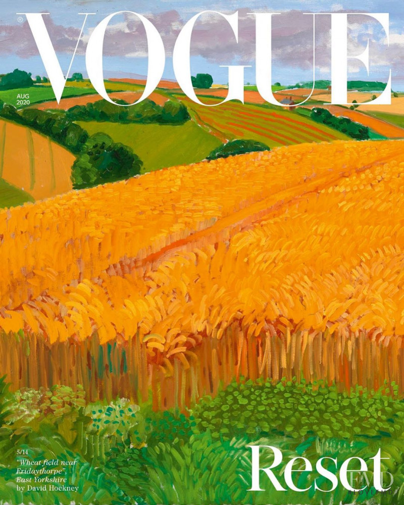  featured on the Vogue UK cover from August 2020