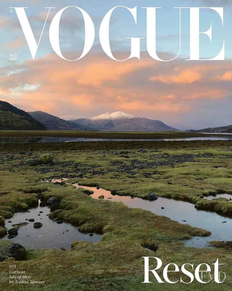  featured on the Vogue UK cover from August 2020
