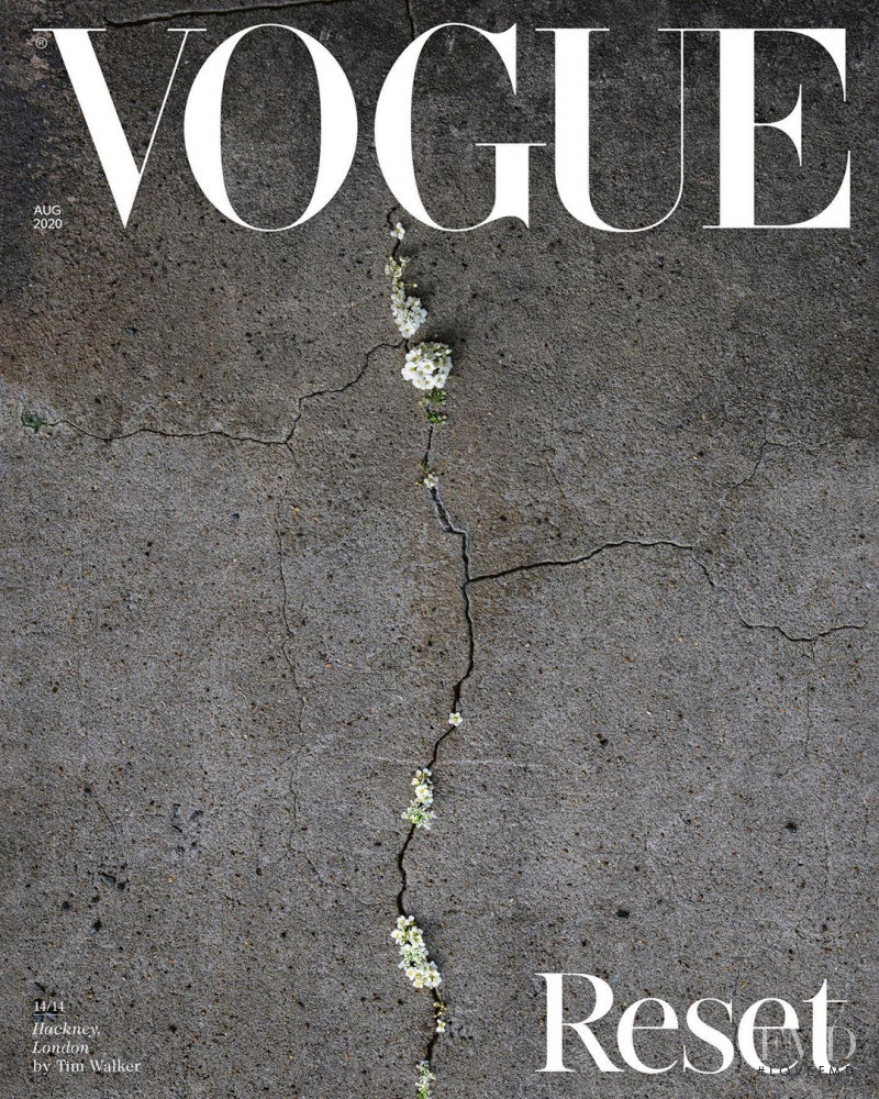  featured on the Vogue UK cover from August 2020