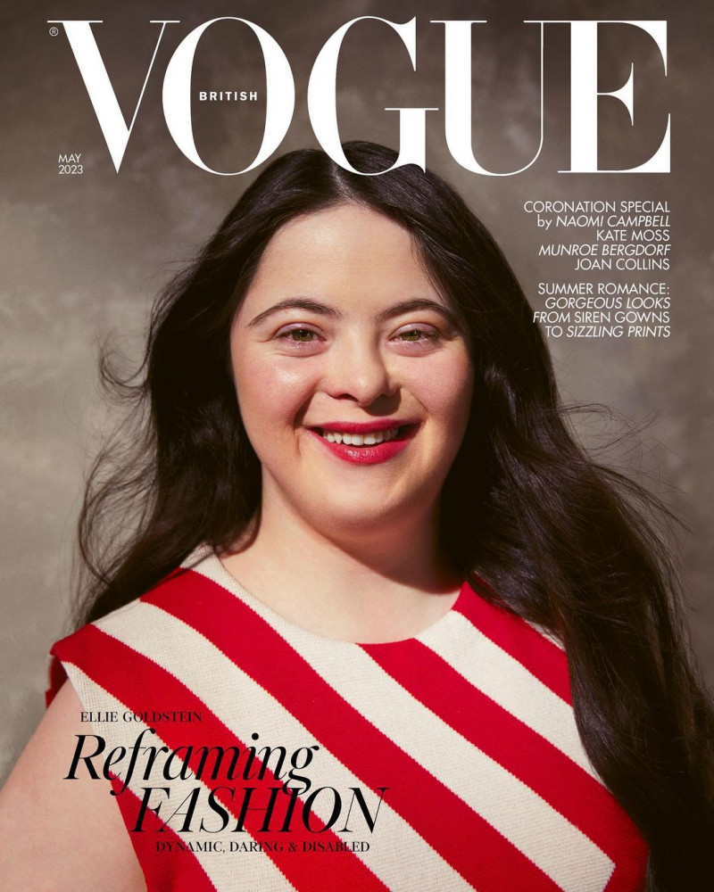 Emilia Wickstead featured on the Vogue UK cover from May 2023