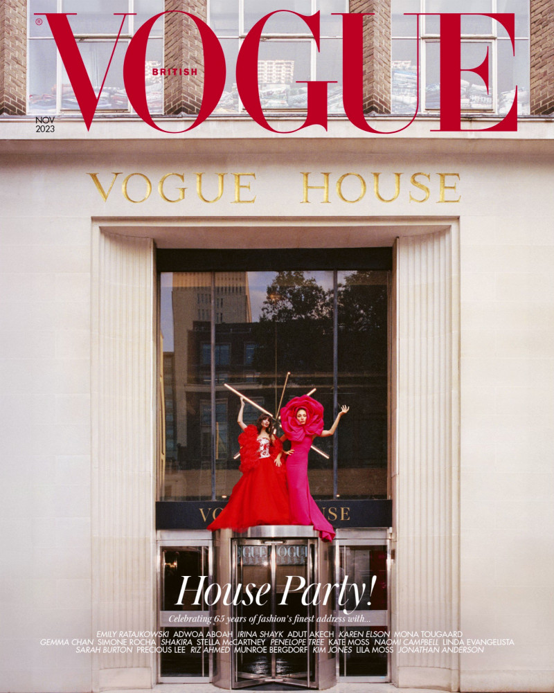 Emily Ratajkowski, Adwoa Aboah featured on the Vogue UK cover from November 2023