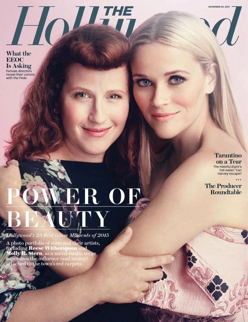 Molly R. Stern, Reese Witherspoon featured on the The Hollywood Reporter cover from November 2015